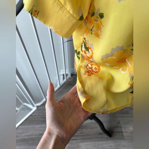 Floral simple retro blouse - Picture 5 of 11